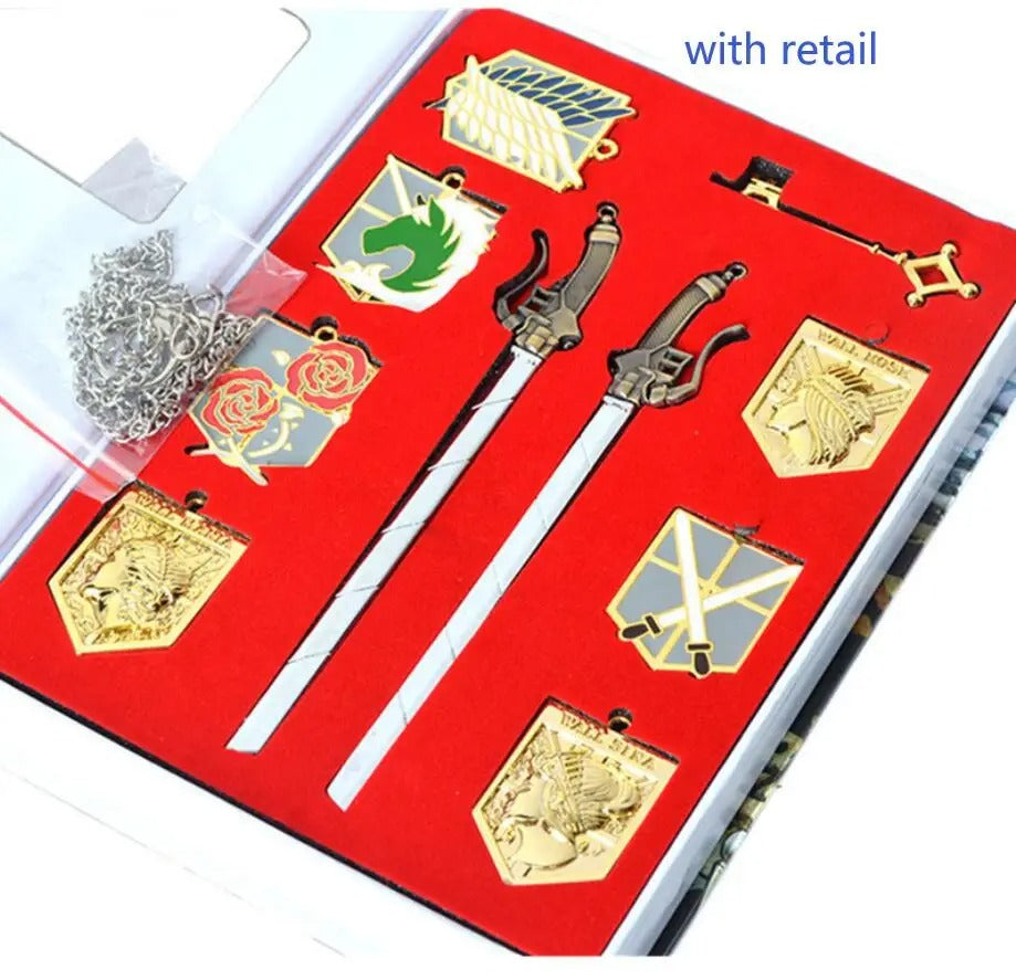 Attack on Titan collectable set