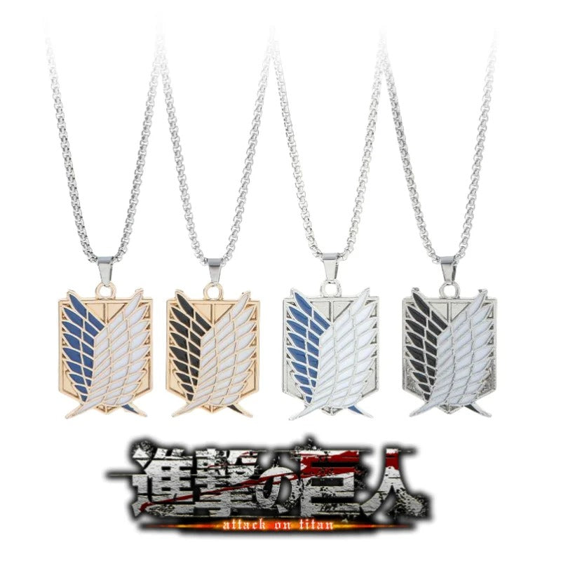 Attack On Titan Wings of Freedom Necklace Pendant