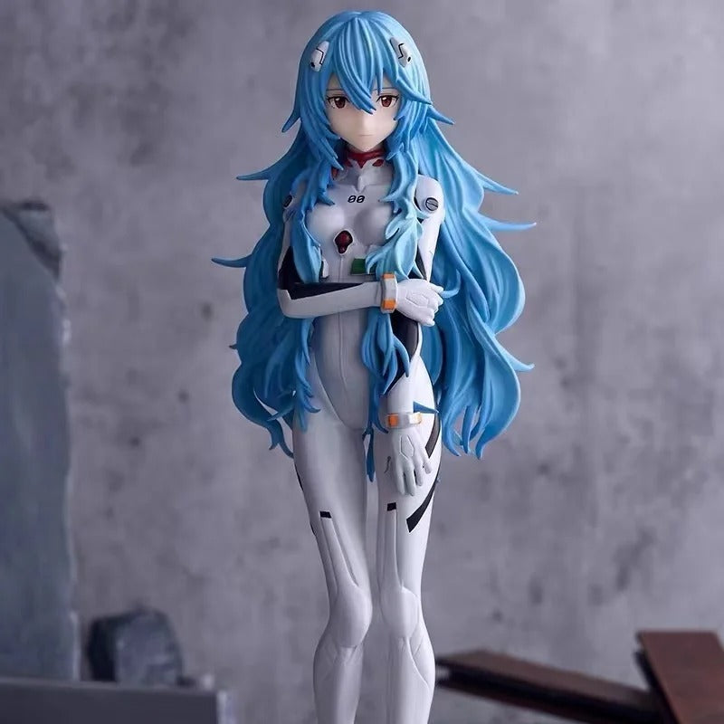 Rei And Asuka Statue