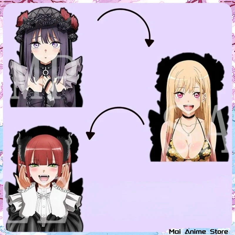My Dress Up Darling 3D Kitagawa Marin Anime Sticker