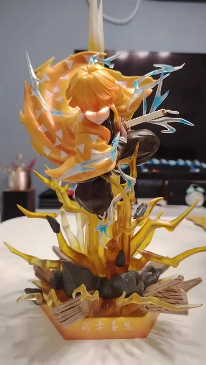 Zenitsu LED Statue