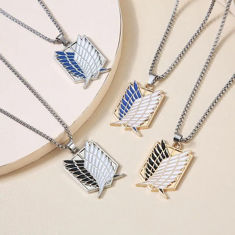 Attack On Titan Wings of Freedom Necklace Pendant