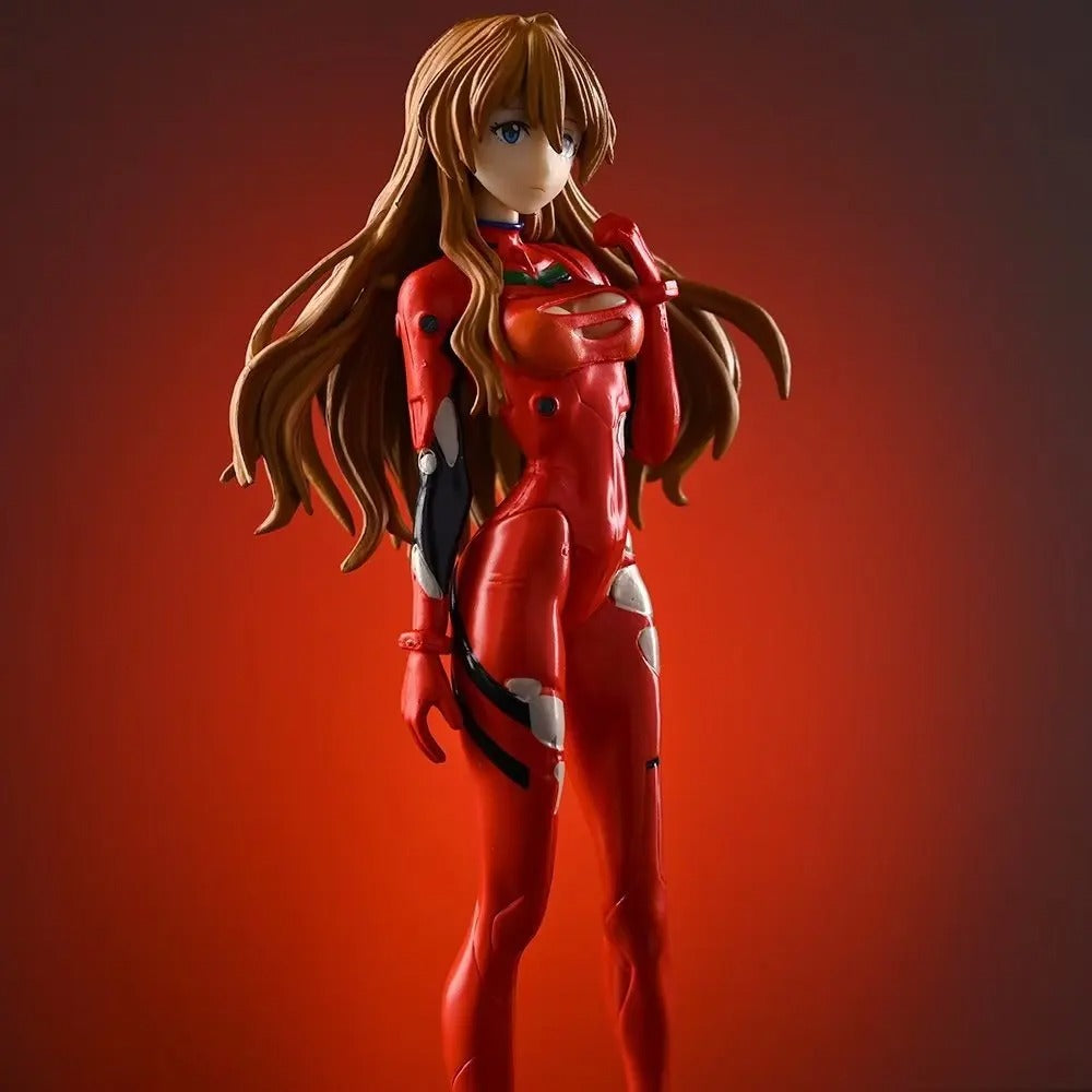 Rei And Asuka Statue