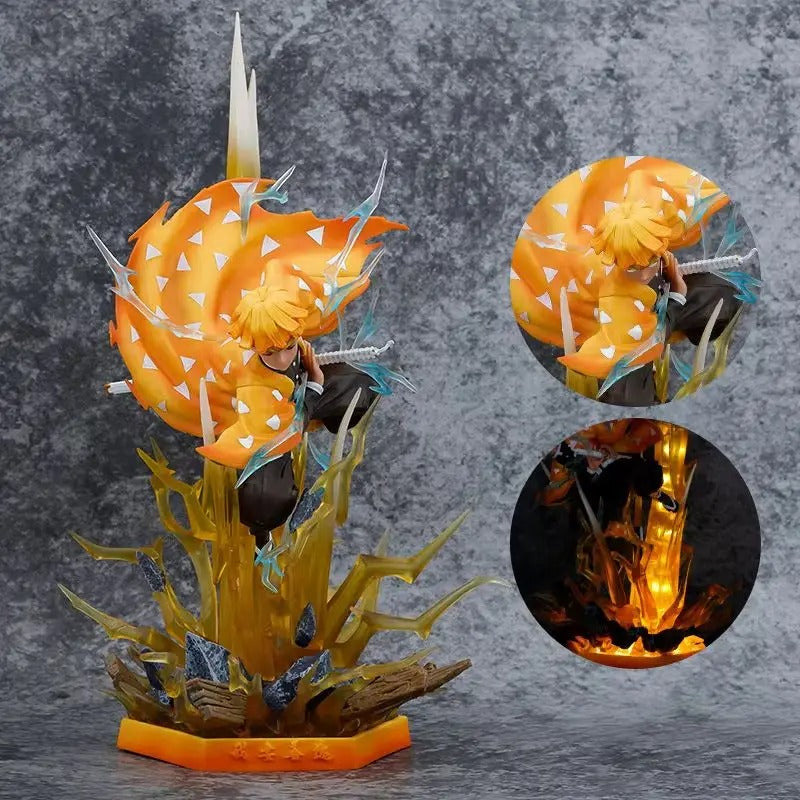Zenitsu LED Statue