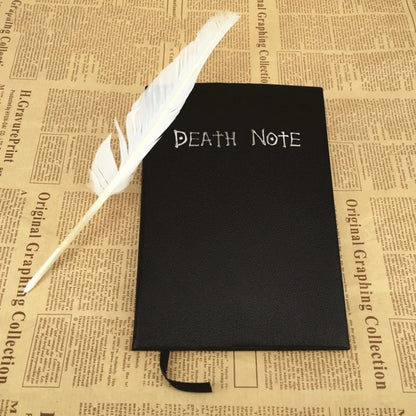Boutique Feather Death Notebook