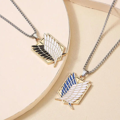 Attack On Titan Wings of Freedom Necklace Pendant