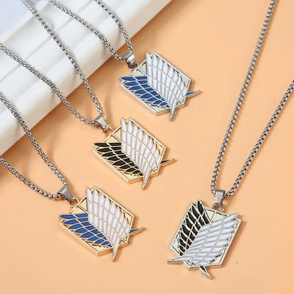 Attack On Titan Wings of Freedom Necklace Pendant