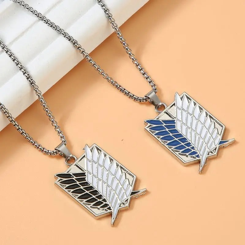 Attack On Titan Wings of Freedom Necklace Pendant