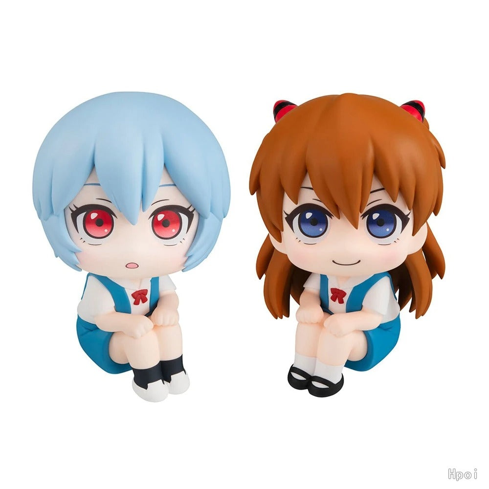 Anime Evangelion Souryuu Asuka and Ayanami Rei Toy Doll