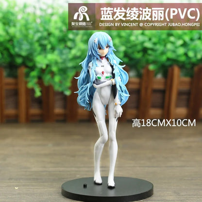 Rei And Asuka Statue