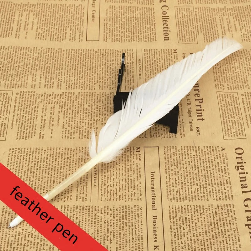 Boutique Feather Death Notebook