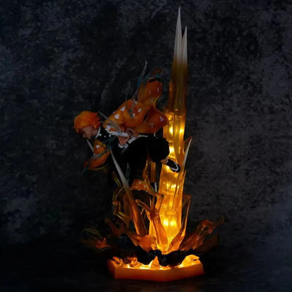 Zenitsu LED Statue
