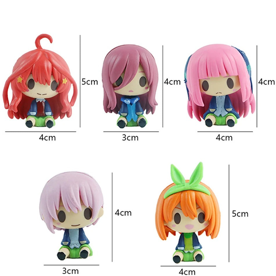 The Quintessential Quintuplets Doll set