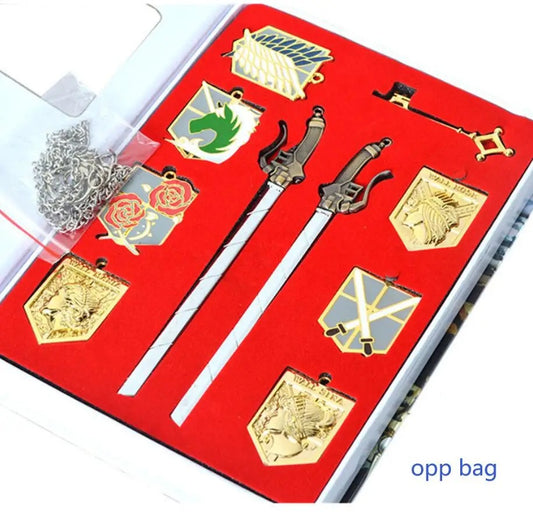 Attack on Titan collectable set